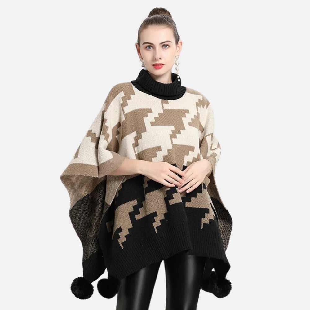 Poncho à Pompon - emballage