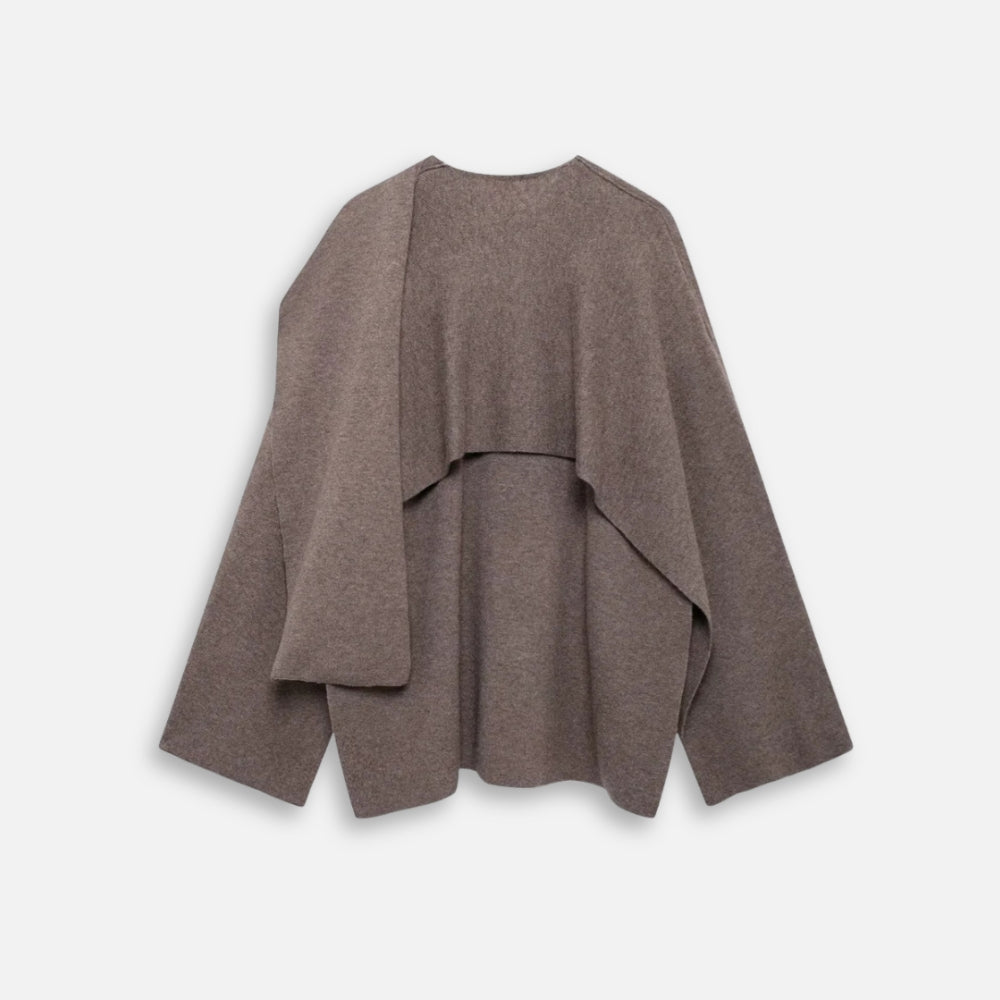 Pull Poncho avec Manches - dos