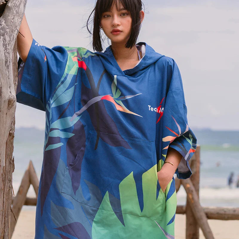 Poncho Surf Tropical - dos