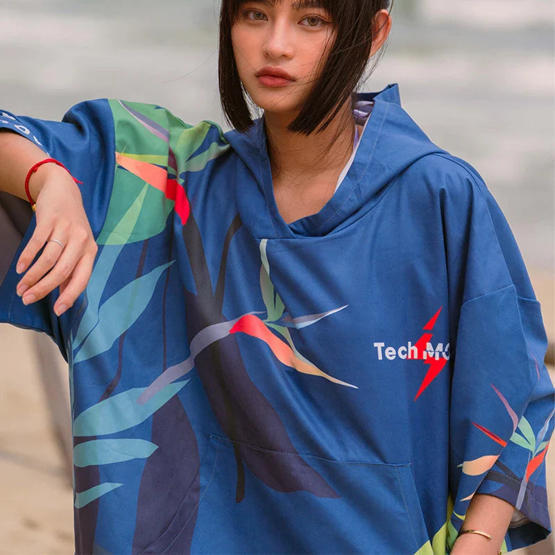 Poncho Surf Tropical - emballage