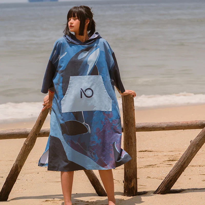Poncho Surf Orque - zoom