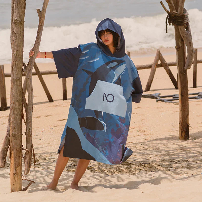 Poncho Surf Orque - dos