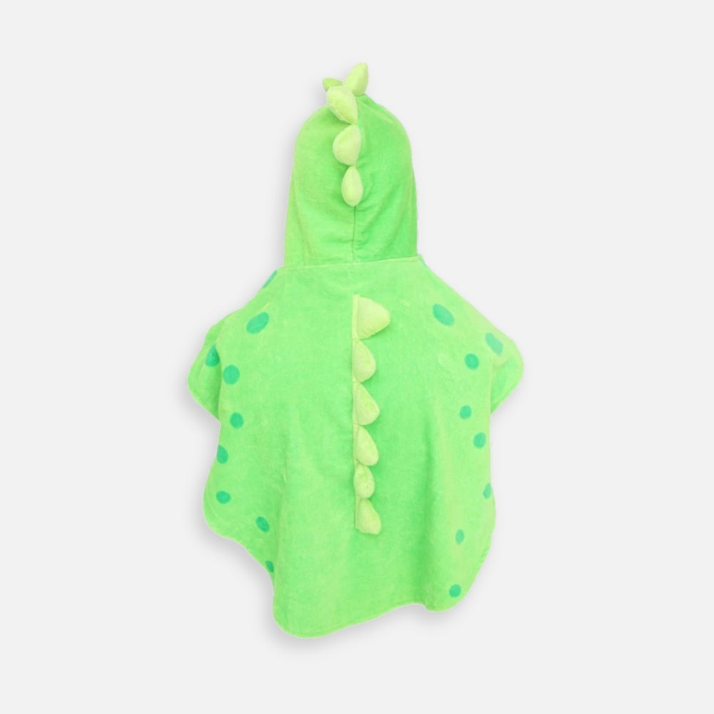 Poncho De Bain Enfant Maddy's Home – Microfibre Séchage Rapide, 76x84 Cm, UPF 50+, Capuche, 3-12 Ans (motif Dinosaure)