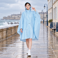 Poncho De Pluie Femme Bleu Clair – Bleu Clair / Adulte, visuel principal lifestyle