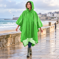 Poncho De Pluie Vert Pomme – Vert / Adulte, visuel principal lifestyle
