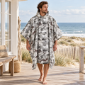 Poncho Militaire Camo Urbain – Camouflage / Adulte, visuel principal lifestyle