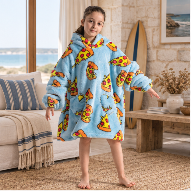 Poncho Plaid Pizza, en situation sur la côte Atlantique