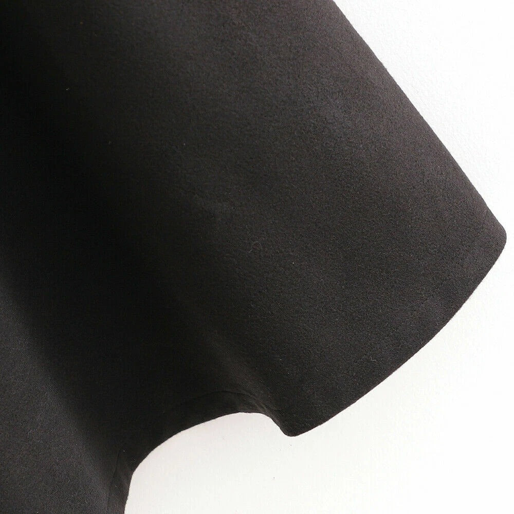 Cape Poncho Capuche - porté